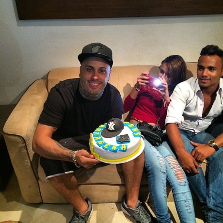 Nicky Jam con sus fans en Cartagena