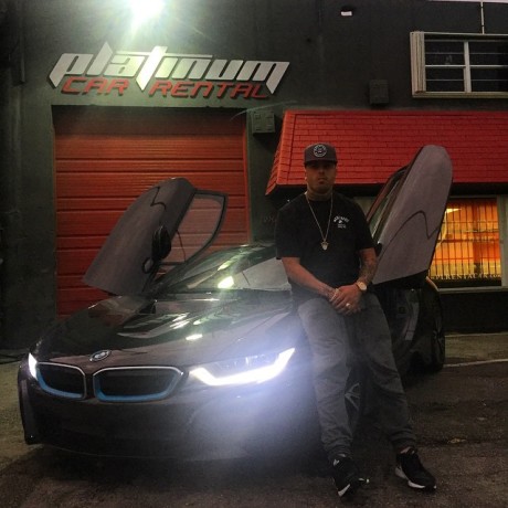 Nicky Jam @ Platinum Car Rental 2015